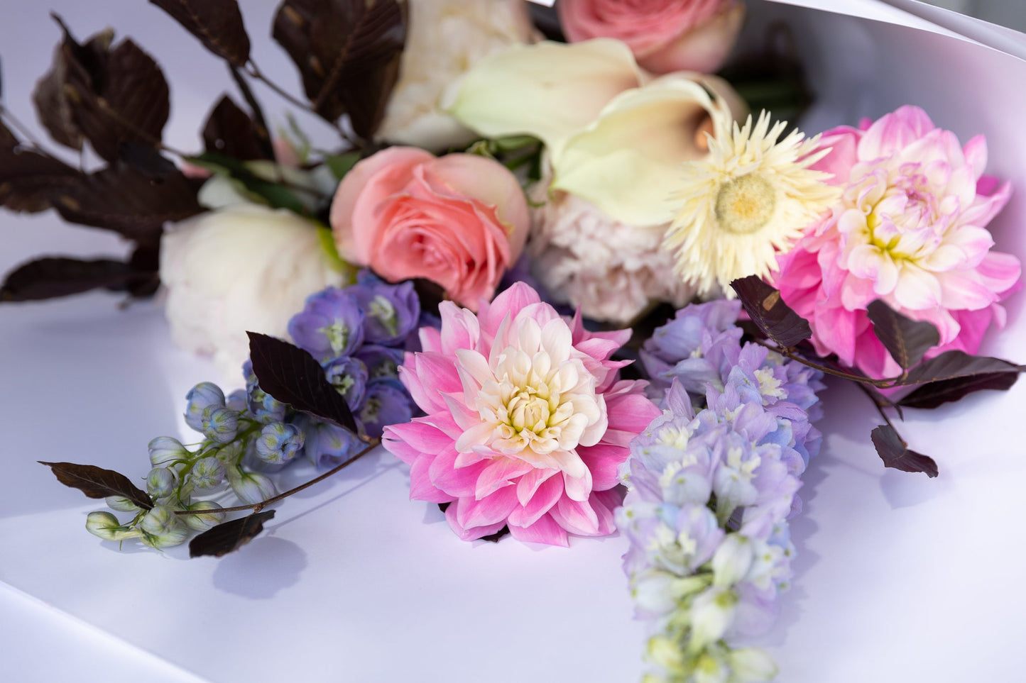 Candy Crush Bouquet/Soft Pastel Flowers/Flower Station Auckland