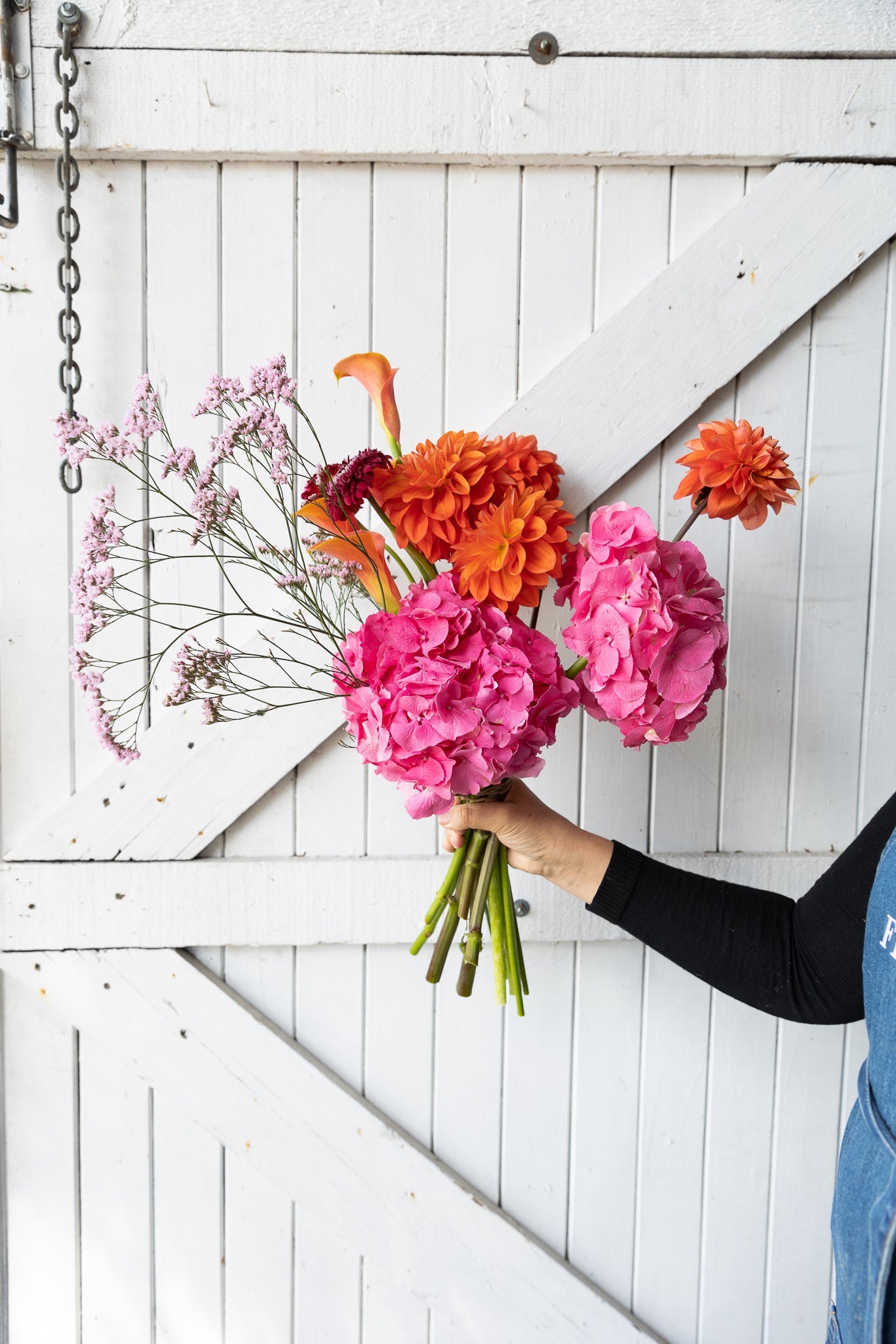 Ruby Tuesday Bouquet/Deep Seasonal Blooms/Flower Station Auckland